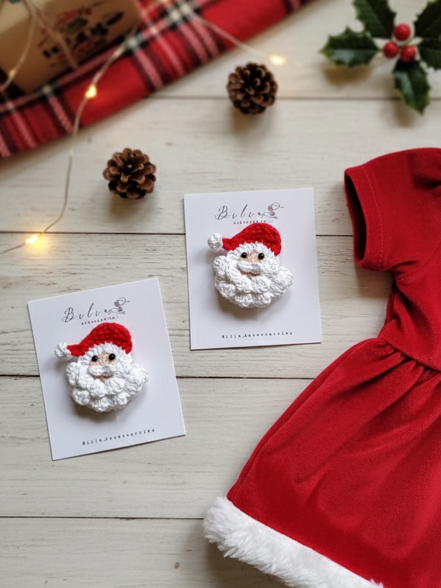 Santa  Hair Clip