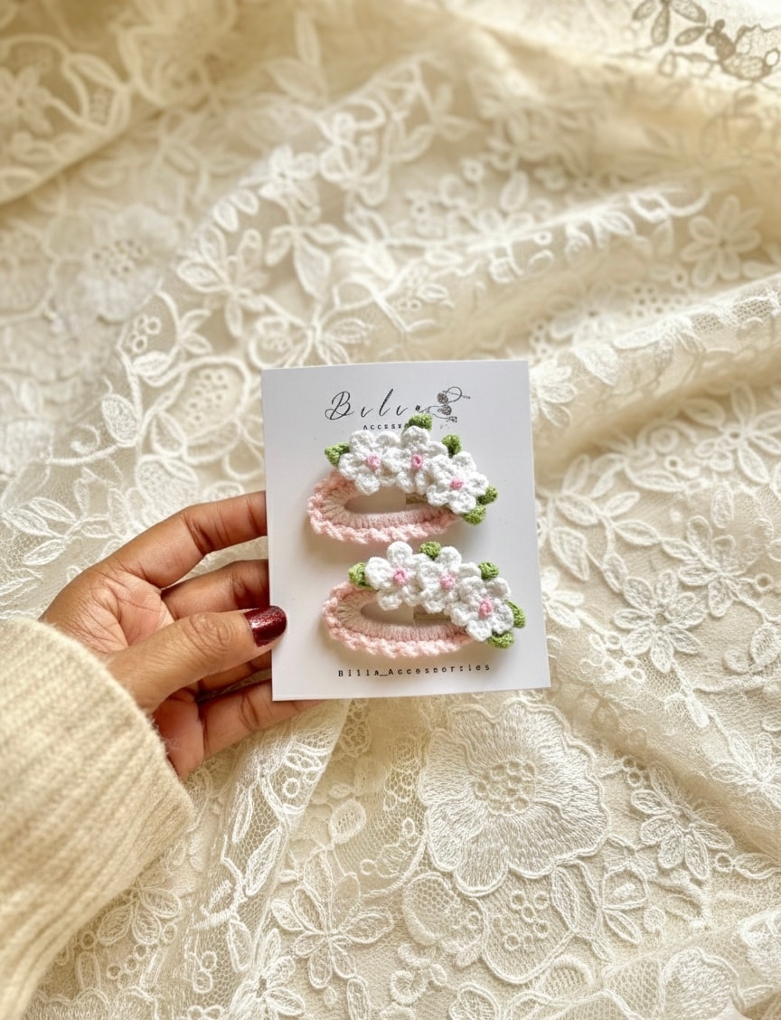 Tiny Sakura Touch Clips